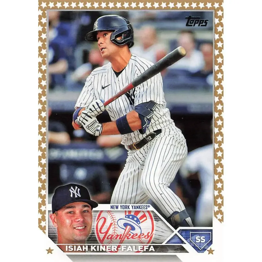 2023 Topps Gold Star Isiah Kiner-Falefa #162 New York Yankees